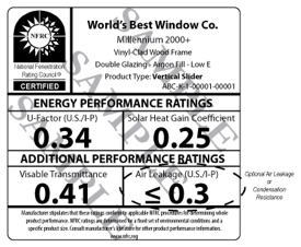 example Temporary label